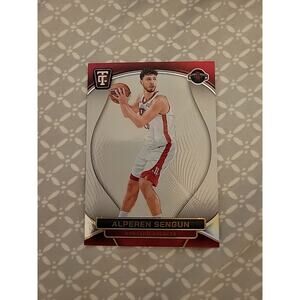 Alperen Sengun 2024-25 Panini Totally Certified #11 - Mirror White Platinum /25